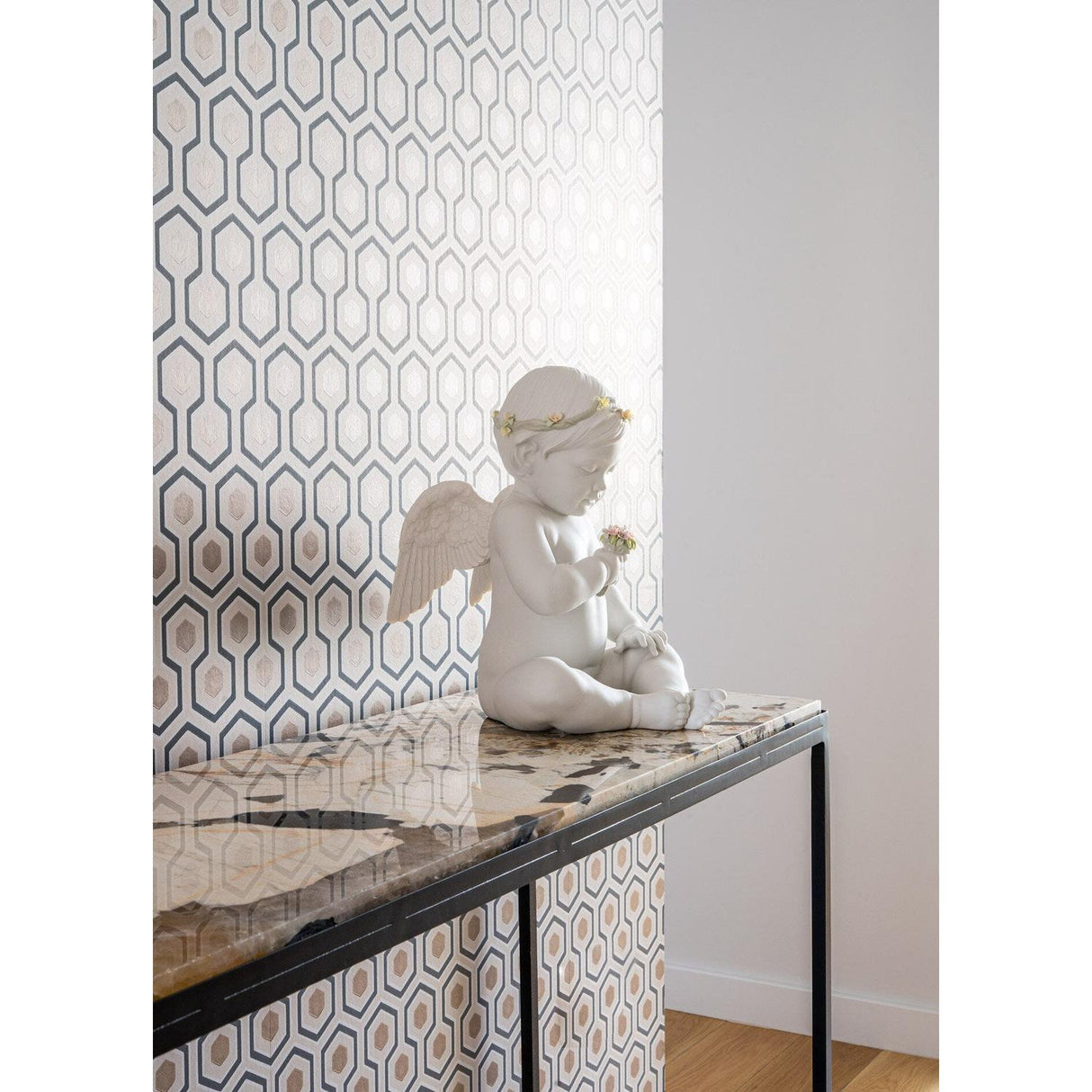 Lladró Angioletto Cherubino 32x32cm Porcellana