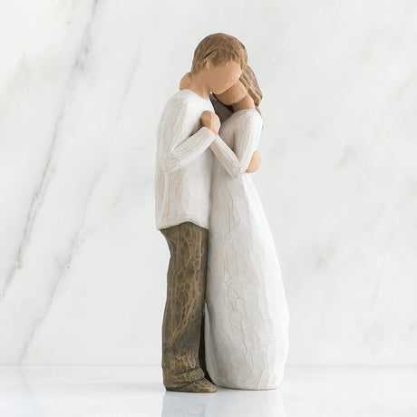 WILLOW TREE Figurina Statuina Promessa Design di Susan Lordi 23cm Resina