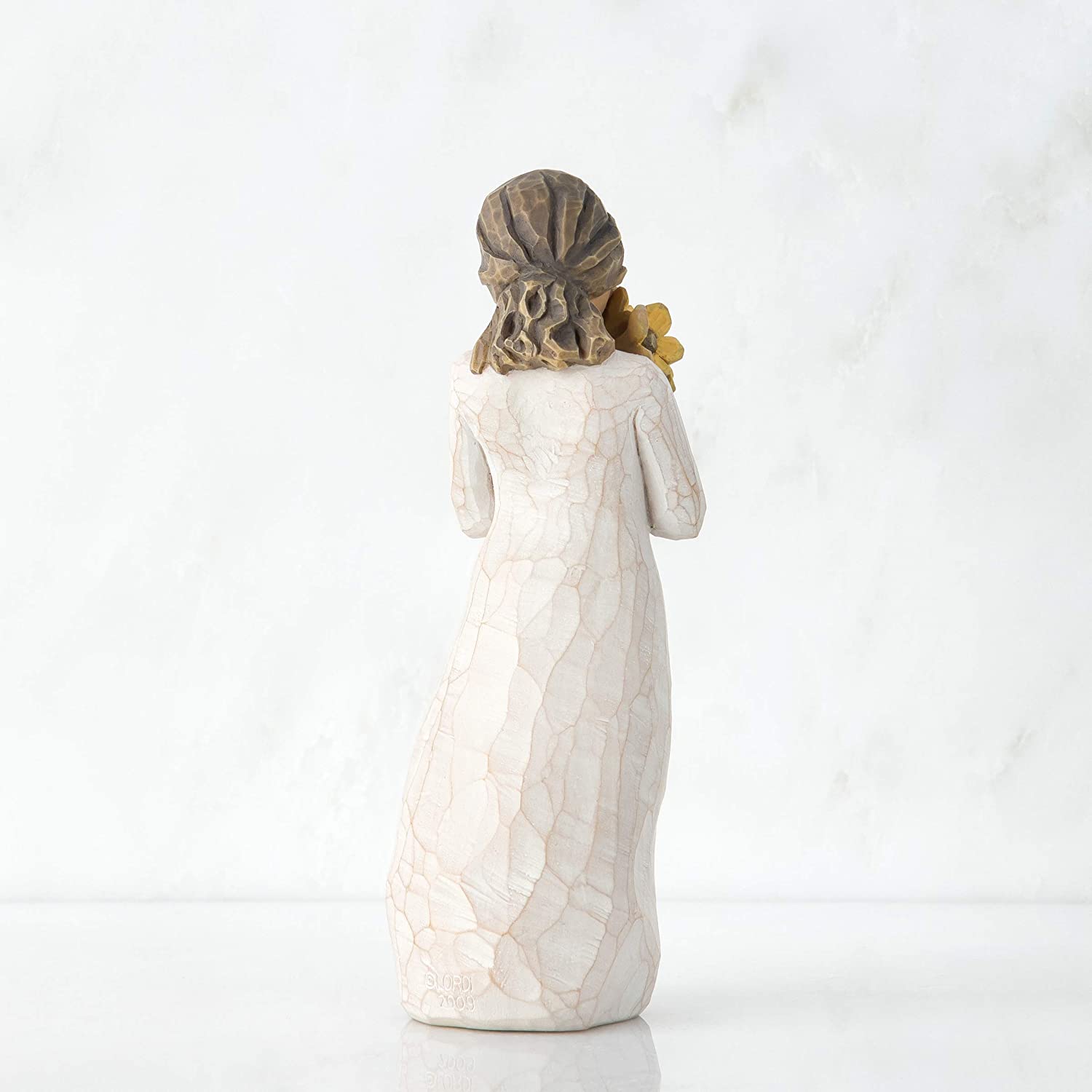 WILLOW TREE Figurina Statuina Abbraccio Caloroso Design di Susan Lordi 14cm Resina