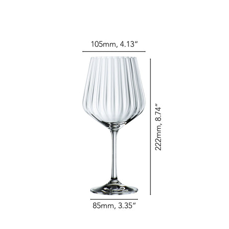 NACHTMANN Set 4 Calici Bicchieri Gin & Tonic Cristallo 640ml Cristallo