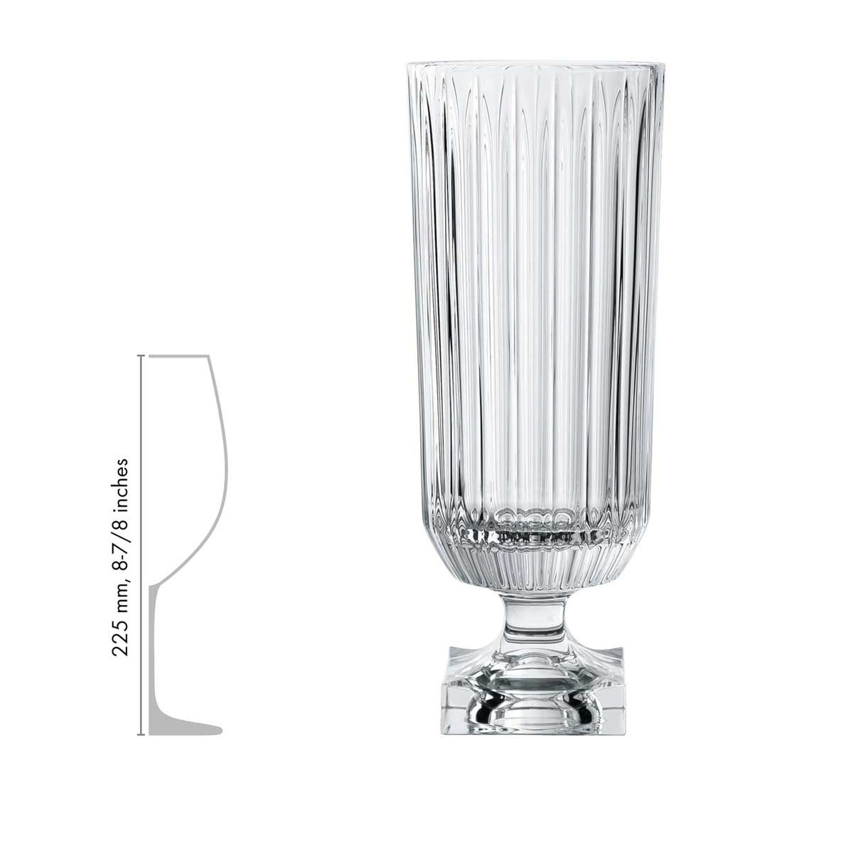 NACHTMANN - Minerva Vaso da Fiori 40cm Cristallo