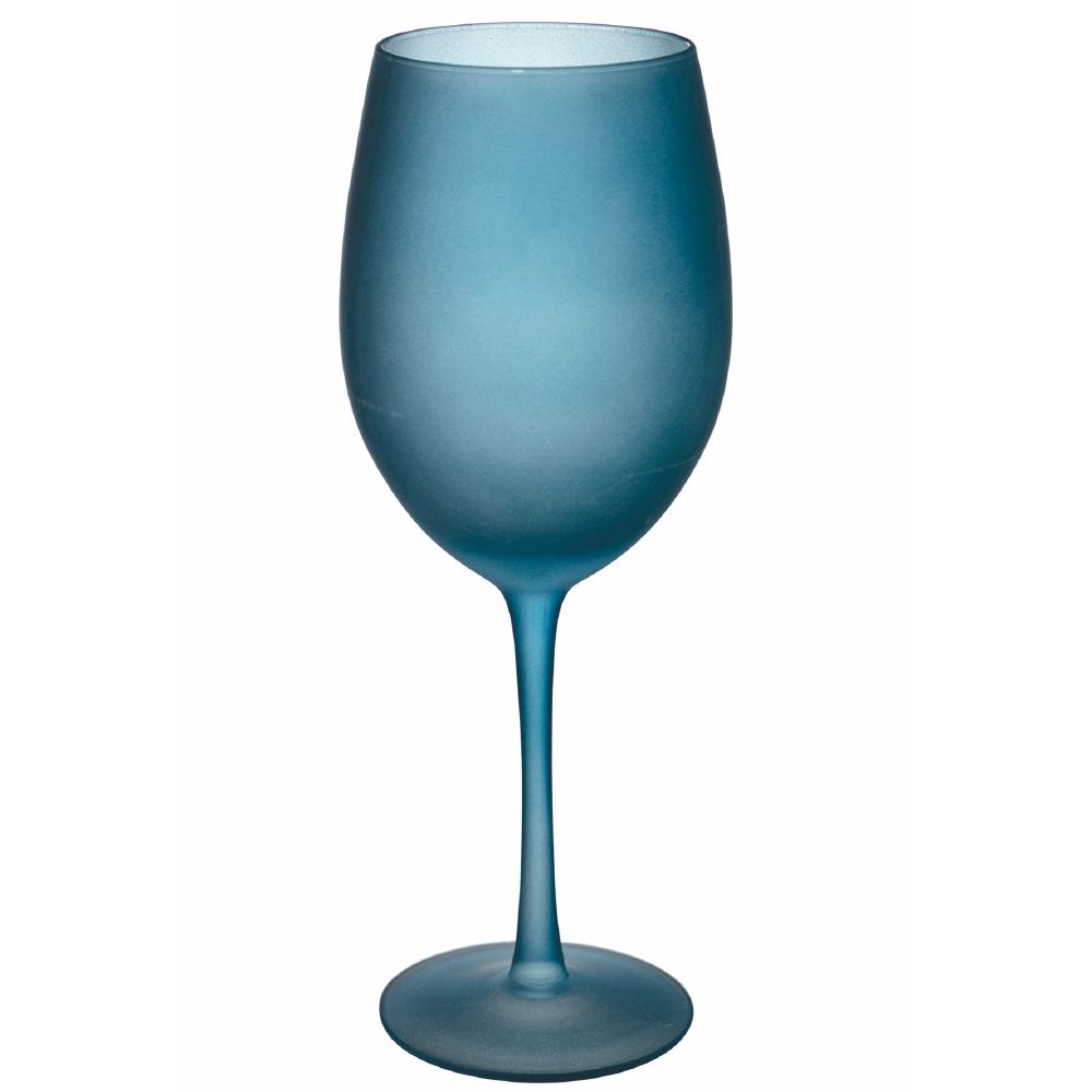 VILLA D'ESTE HOME TIVOLI Happy Hour Set 6 Calici Frosted 650ml Effetto Ghiaccio Vetro