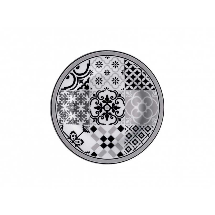 BRANDANI - Servizio Piatti 18 Pezzi Alhambra Porcellana 53209