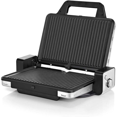 WMF Griglia a Contatto 2in1 Lono Barbeque Acciaio Inossidabile Cromargan 18/10