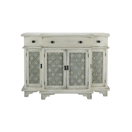 BRANDANI - Credenza Madia Mobile Intarsio Legno di Abete 124x99cm 53010