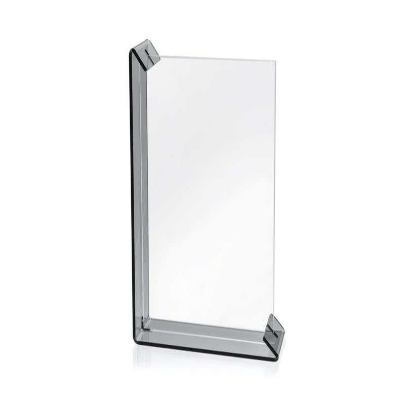 iPLEX - Sebastiao Portafoto Doppia Cornice Plexiglass Fumè Trasparente 22x32cm