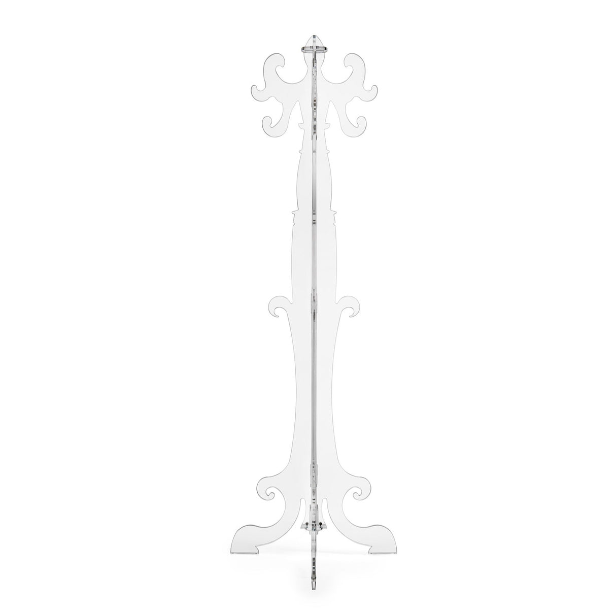 iPLEX Thonet Coat Hanger in Transparent Plexiglass 173cm Made in Italy