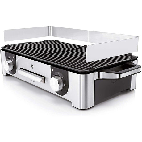 WMF BBQ Barbeque Lono Master Grill Elettrico 50x28cm Acciaio Inox 18/10