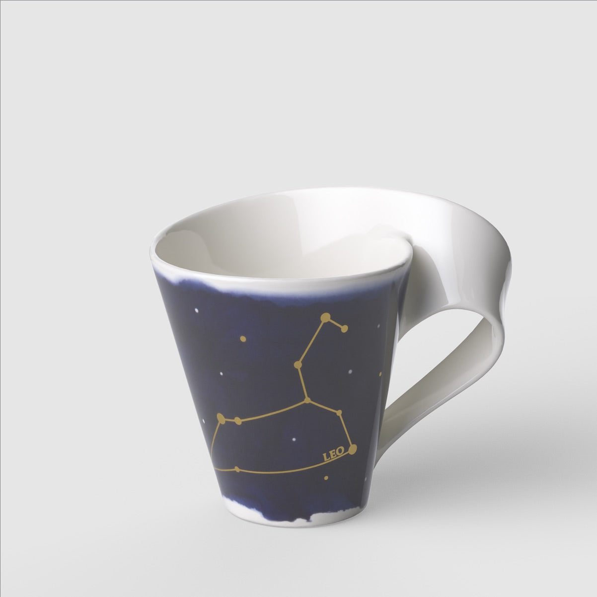 VILLEROY & BOCH NewWave Tazza Mug con Manico Zodiaco Leone 240ml Porcellana