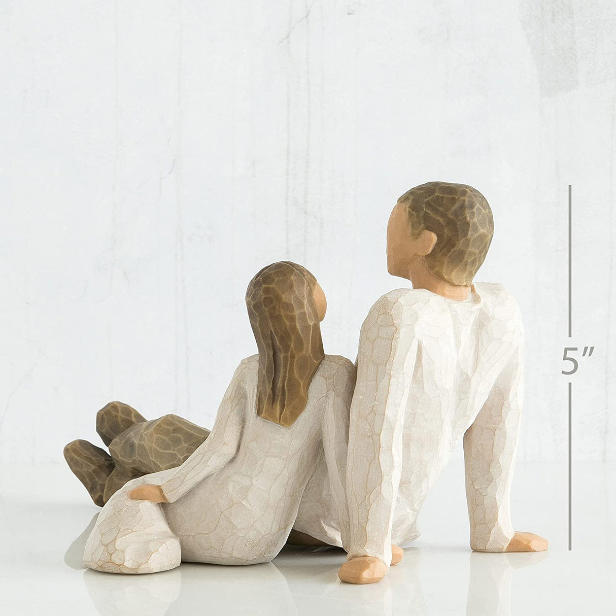 WILLOW TREE - Figurine Father and Daughter Resin 11.5cm 26031