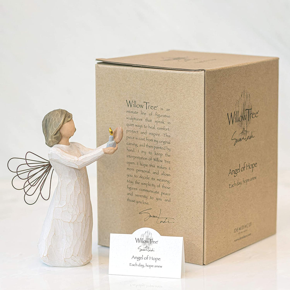WILLOW TREE - Figurine Statue Angel of Hope Resin 13cm 26235