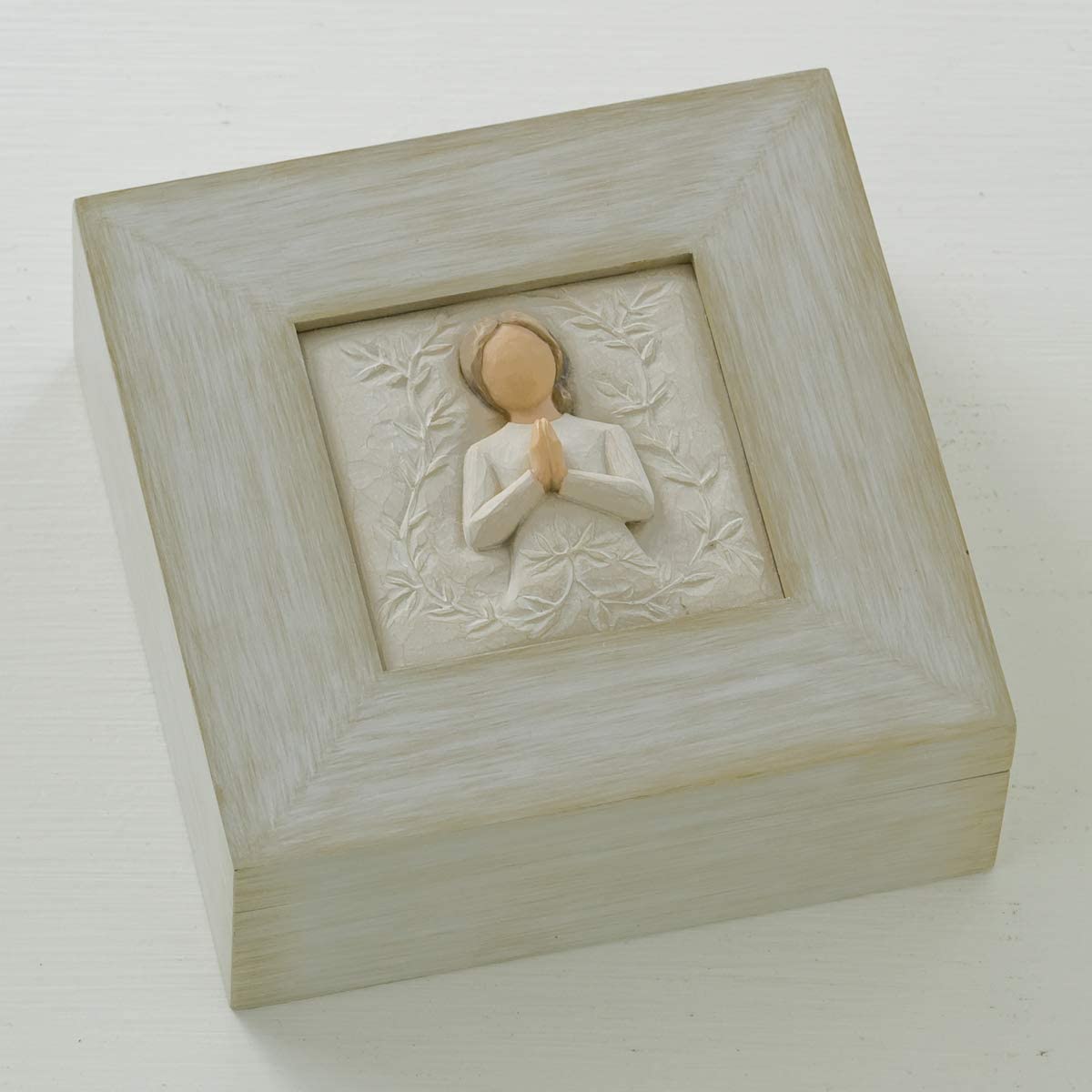 WILLOW TREE Scatola Box Porta Oggetti Un Albero Una Preghiera 13,5x13,5cm 26635