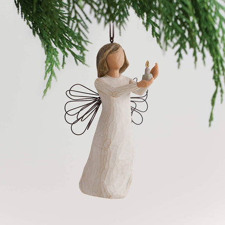 WILLOW TREE Figurina Statuina Ornamento Angelo della Speranza Resina