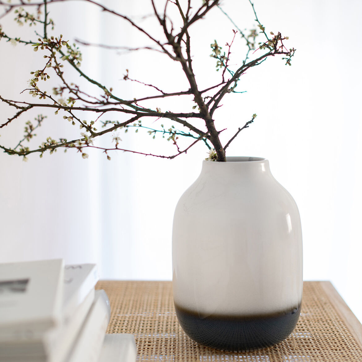 VILLEROY & BOCH Lave Home Vaso Shoulder 22cm Blu Terracotta