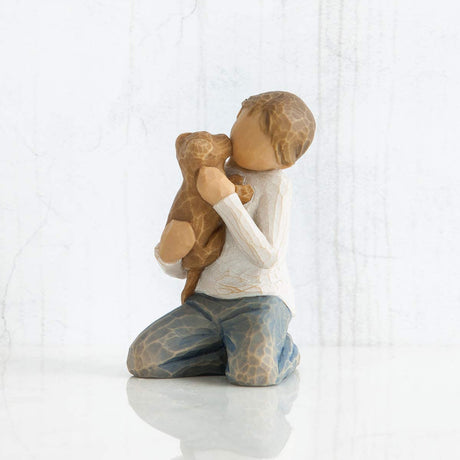 WILLOW TREE Figurina Statuina Ragazzo Design di Susan Lordi 7,5cm Resina