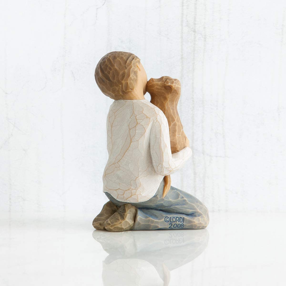 WILLOW TREE Figurina Statuina Ragazzo Design di Susan Lordi 7,5cm Resina