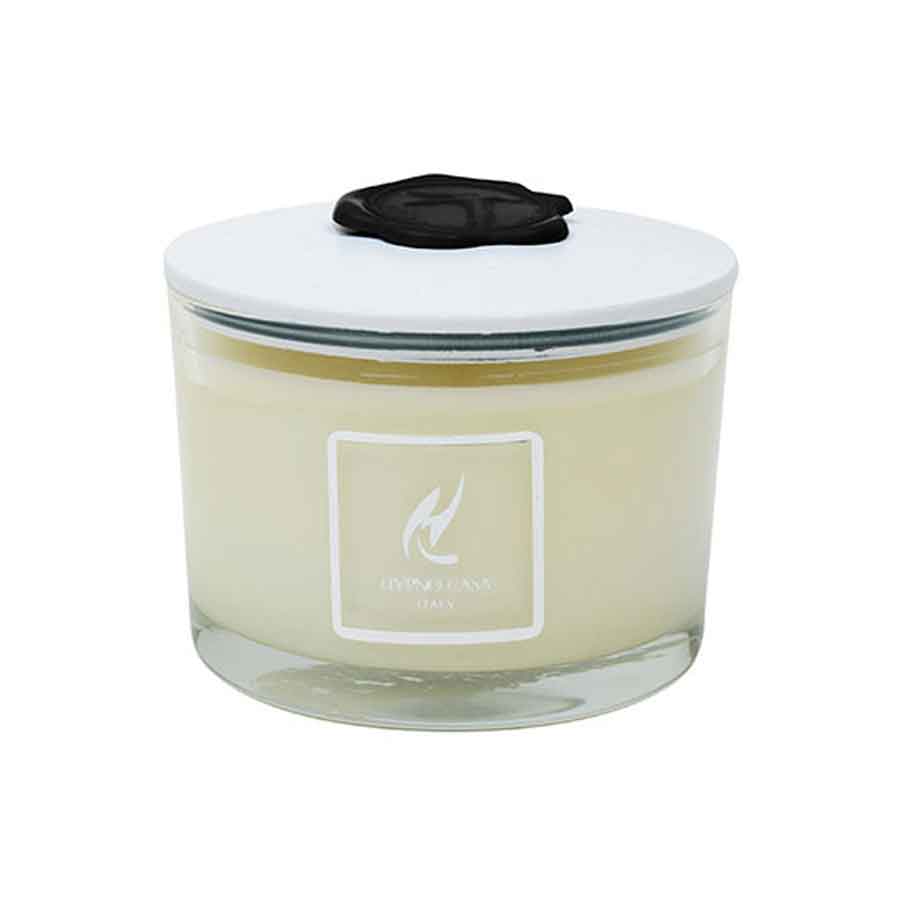 HYPNO CASA Black Pepper Scented Candle in Glass Jar 140gr Made in Italy