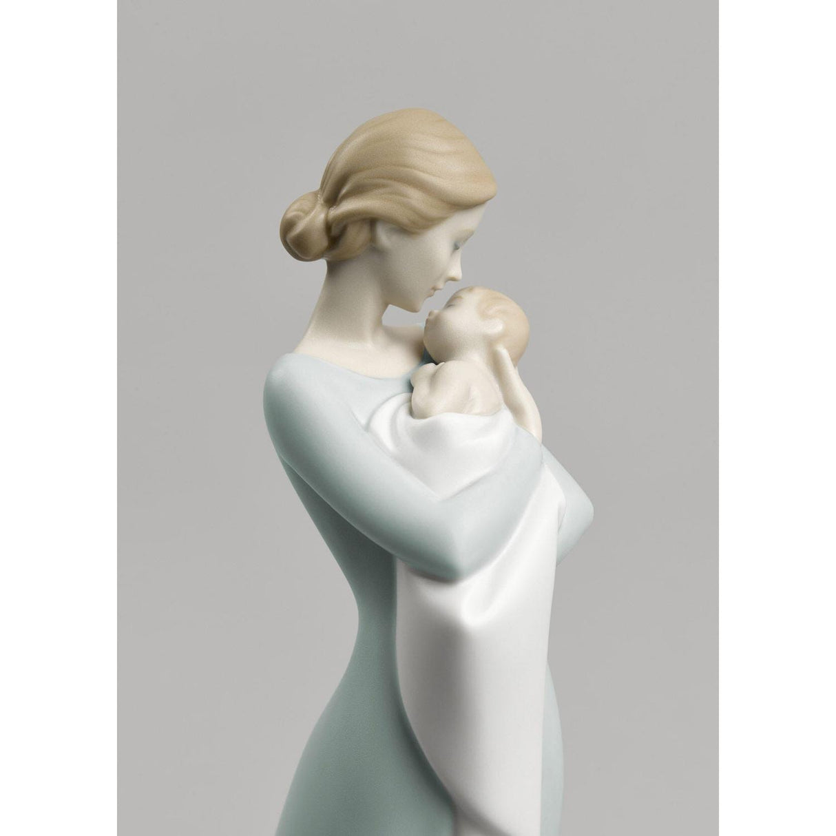 LLADRO' Figurina Abbraccio Materno 31x10cm Porcellana