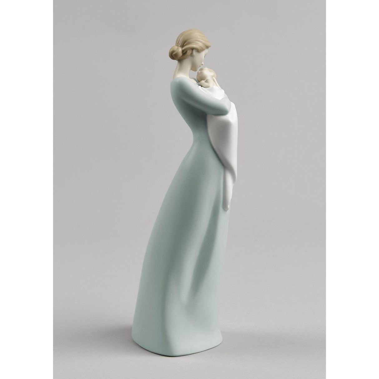 LLADRO' Figurina Abbraccio Materno 31x10cm Porcellana
