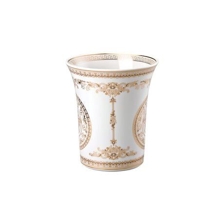 VERSACE Medusa Gala Vaso di Fiori 18cm Porcellana Bianco Oro