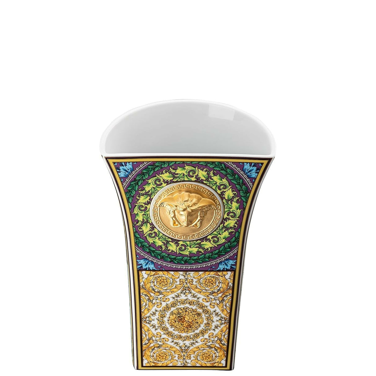 VERSACE Vaso da Fiori Barocco Mosaic 26cm Porcellana