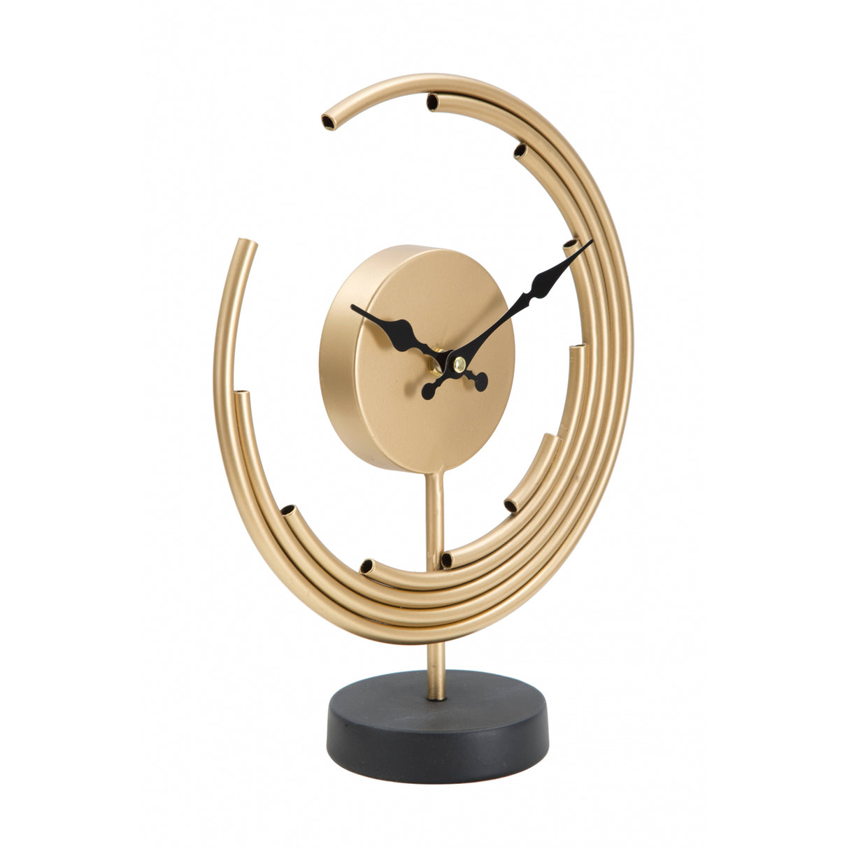 MAURO FERRETTI Moon Table Clock 25x30cm Metal
