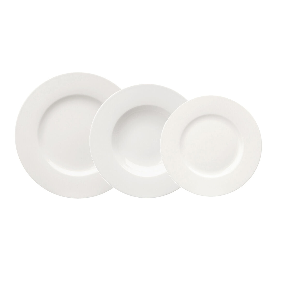 VILLEROY & BOCH | Vivo Basic White Set Starter Piatto 12 Pezzi Servizio Tavola