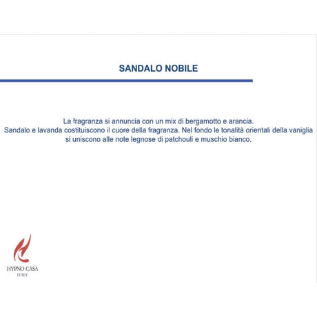 HYPNO CASA - Profumatore Diffusore Ricarica Sandalo Nobile Eco 1L
