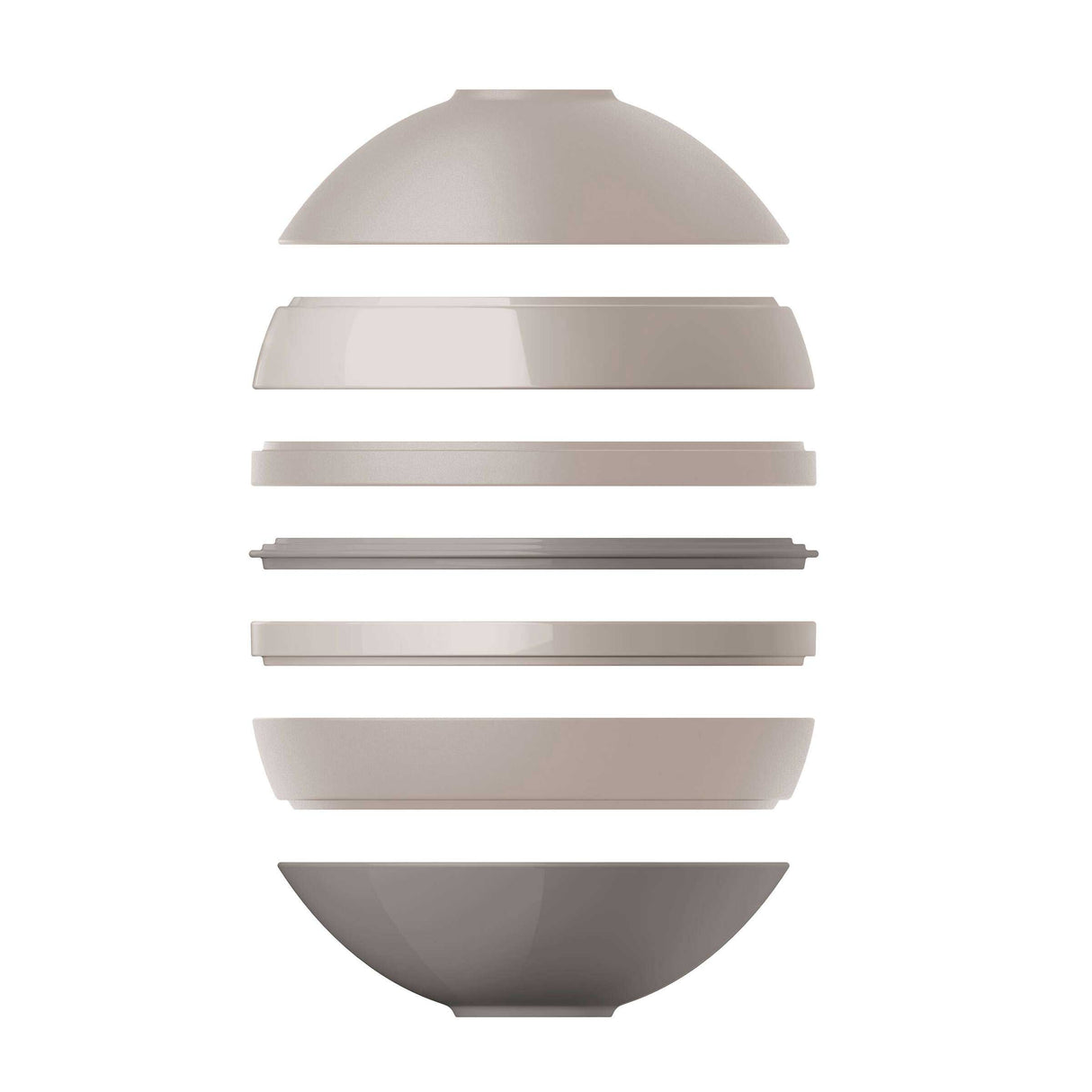 VILLEROY & BOCH Iconic La Boule Pure Beige Servizio Tavola Piatti Porcellana