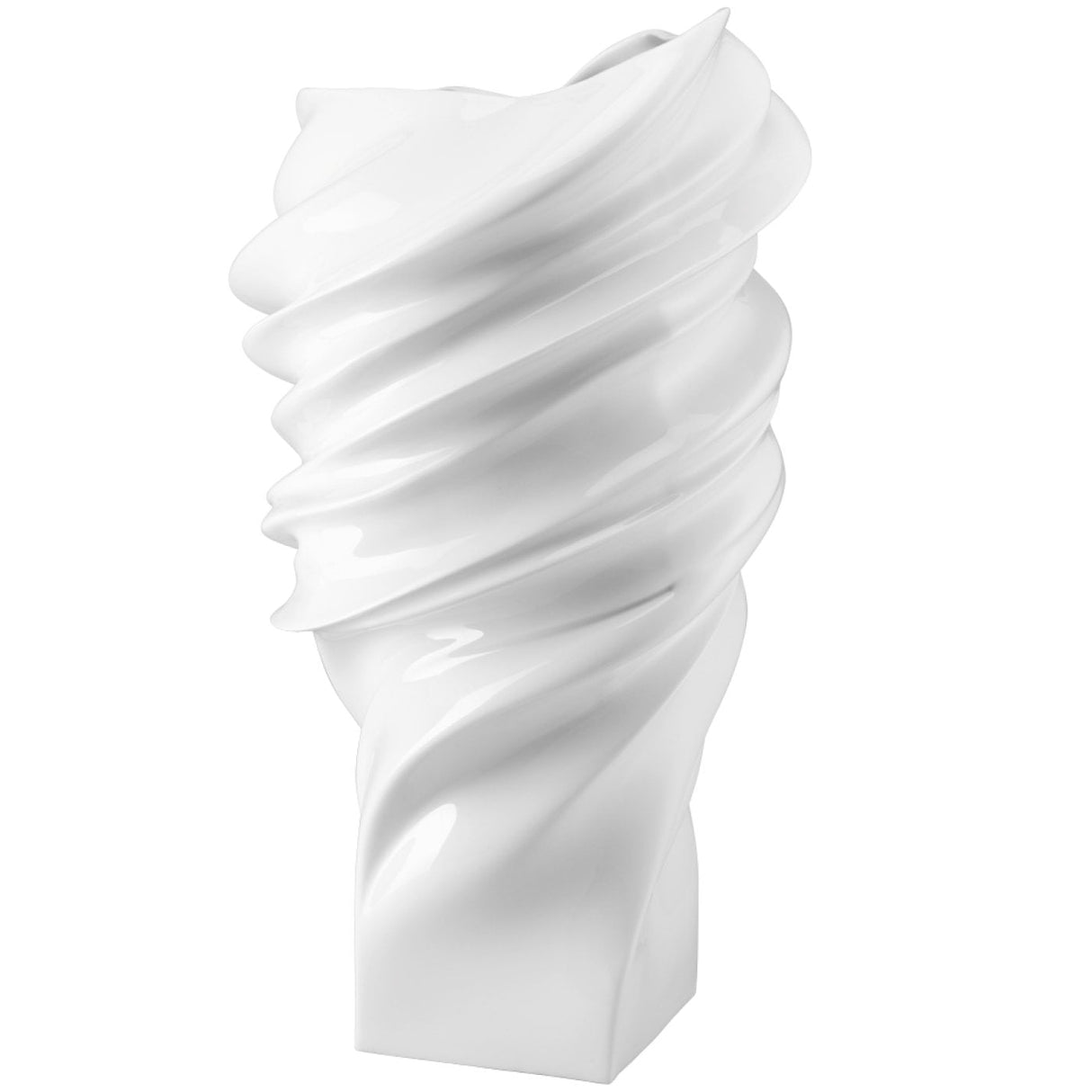 ROSENTHAL Squall Vaso da Fiori 40cm Porcellana Cédric Ragot Bianco