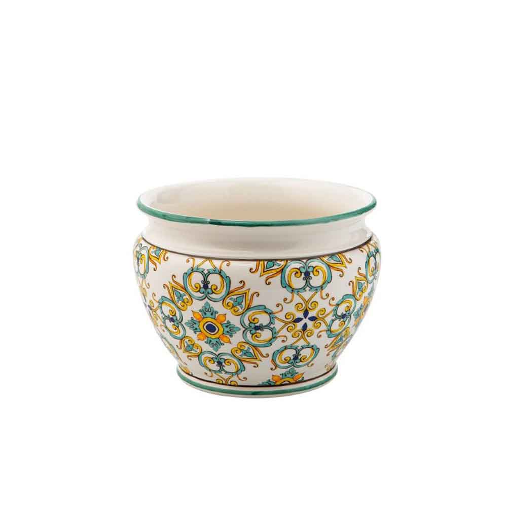 BRANDANI Medicea Caspo' Ceramic Plant Holder Vase 37cm 53887
