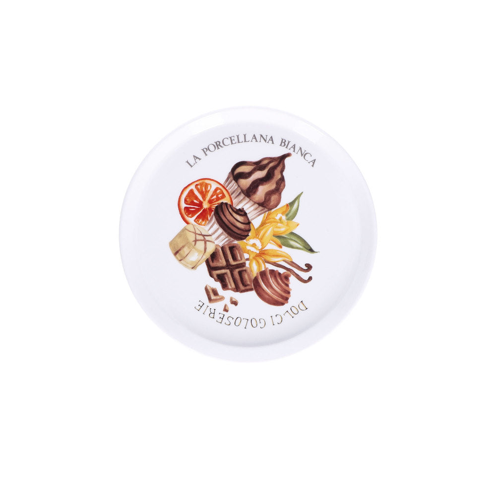 LA PORCELLANA BIANCA Goloserie Cake stand 16cm Gift Box