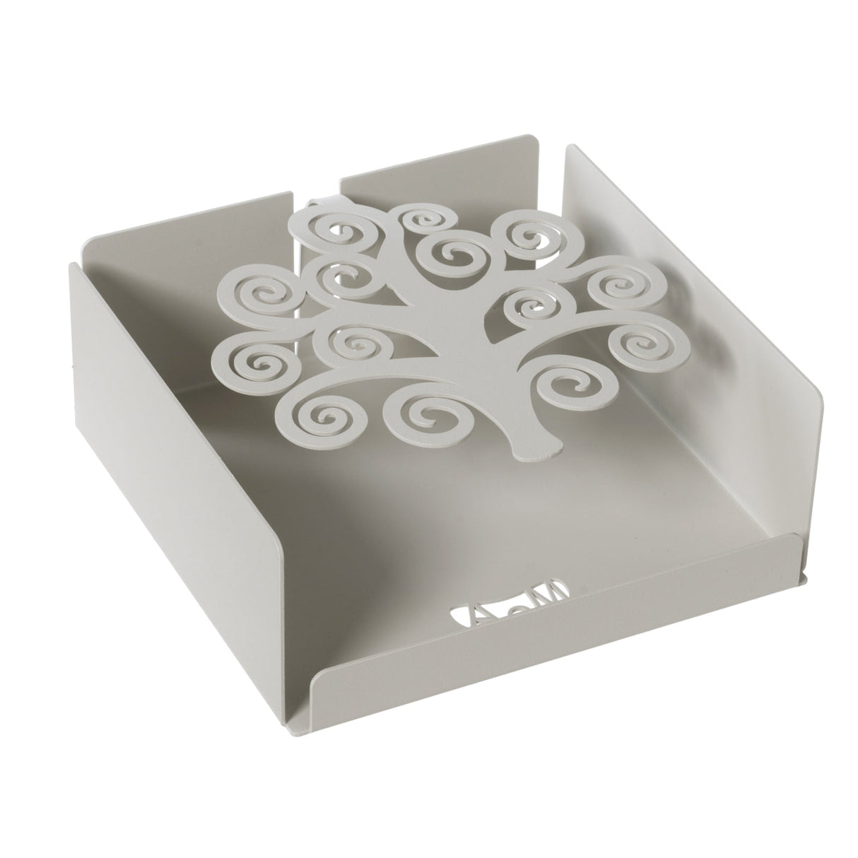 ARTI & MESTIERI Portatovaglioli Albero Della Vita Avorio