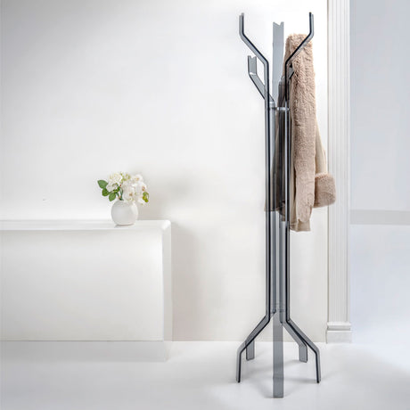 iPLEX Pentadress Appendiabiti in PMMA Fumè Grigio 180cm Made in Italy