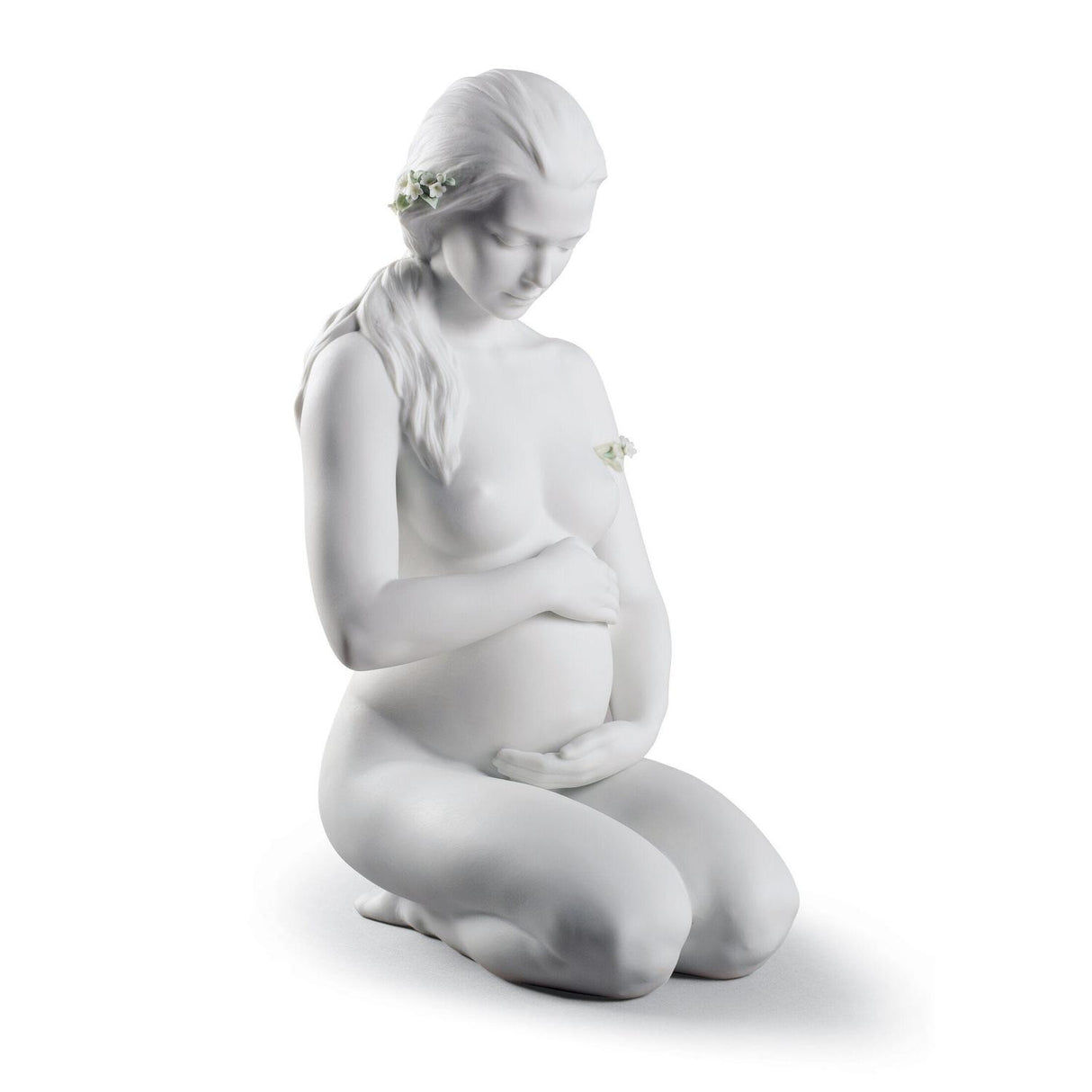 LLADRO' Figurina Madre Una Nuova Vita 30x16cm Porcellana