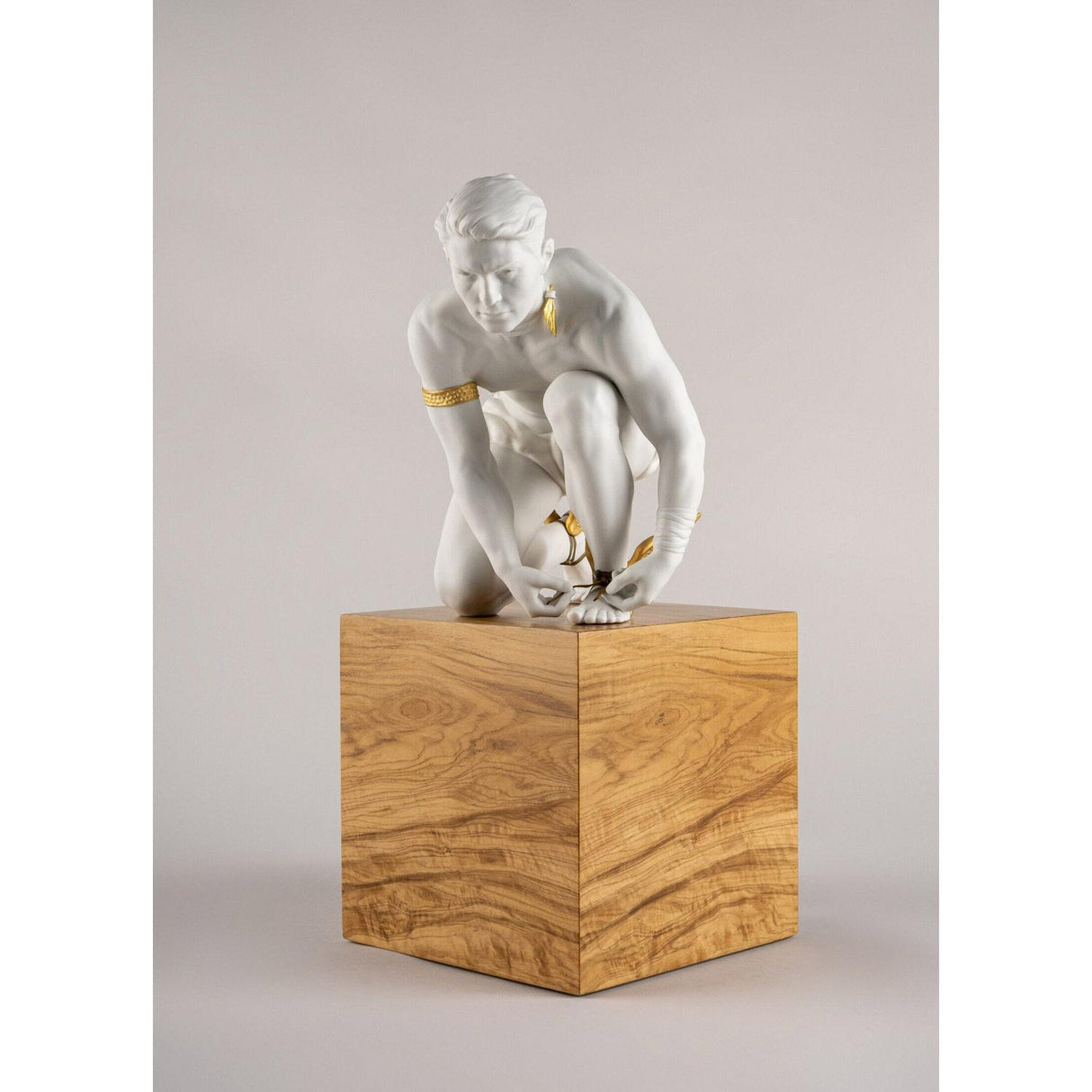 LLADRO' Figurine Figure Statue Sculpture Hermes 39cm Porcelain 01009546
