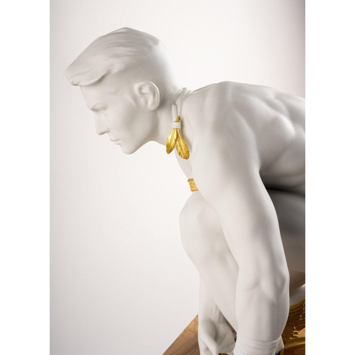 LLADRO' Figurine Figure Statue Sculpture Hermes 39cm Porcelain 01009546
