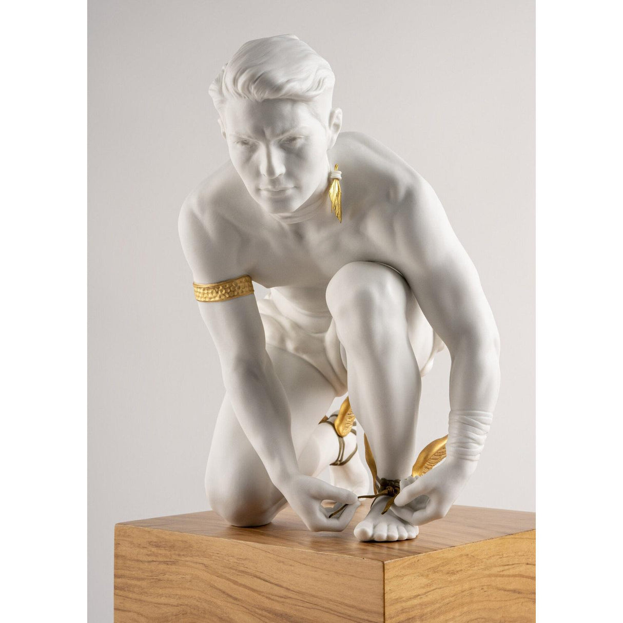 LLADRO' Figurine Figure Statue Sculpture Hermes 39cm Porcelain 01009546