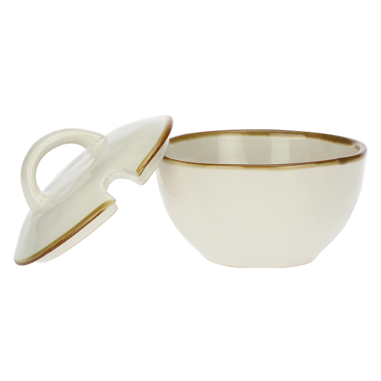 ROSES & TULIPS Concerto Sugar Bowl Ivory Stoneware R134000013