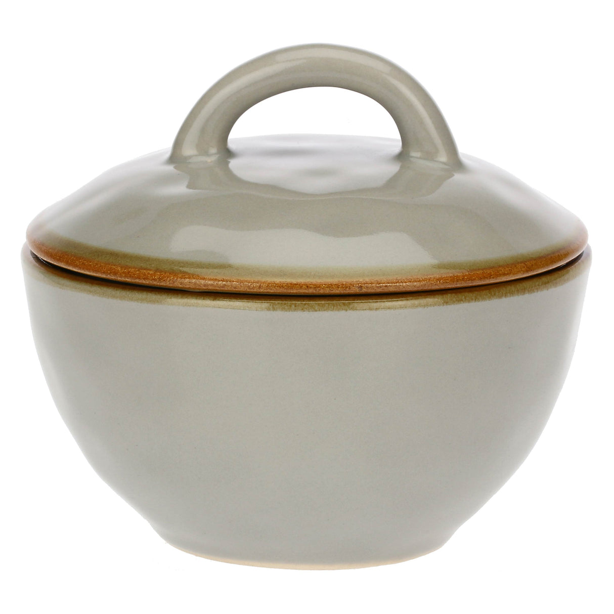 ROSE & TULIPANI Concerto Zuccheriera Grigio Perla 250ml 11cm Stoneware