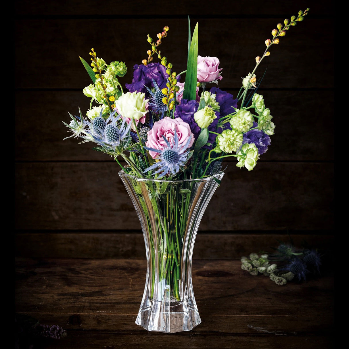 NACHTMANN Saphir Vaso da Fiori 21cm Cristallo