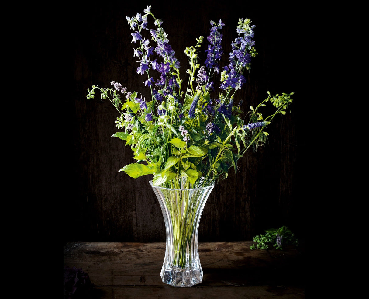 NACHTMANN Saphir Vaso da Fiori in Cristallo 30cm