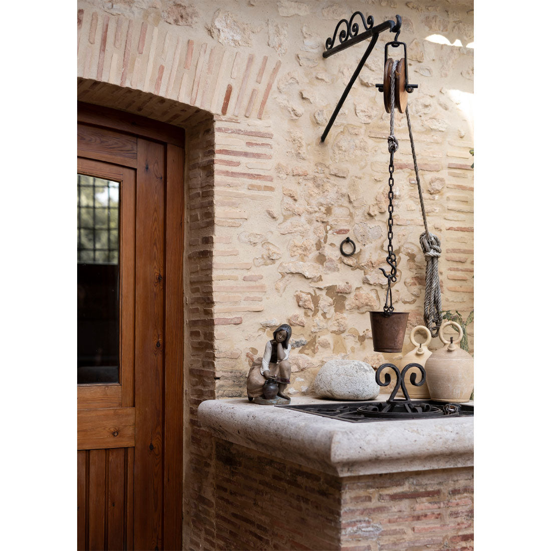 Lladró - Statua Scultura Figura Acquaiola romantica 01013525