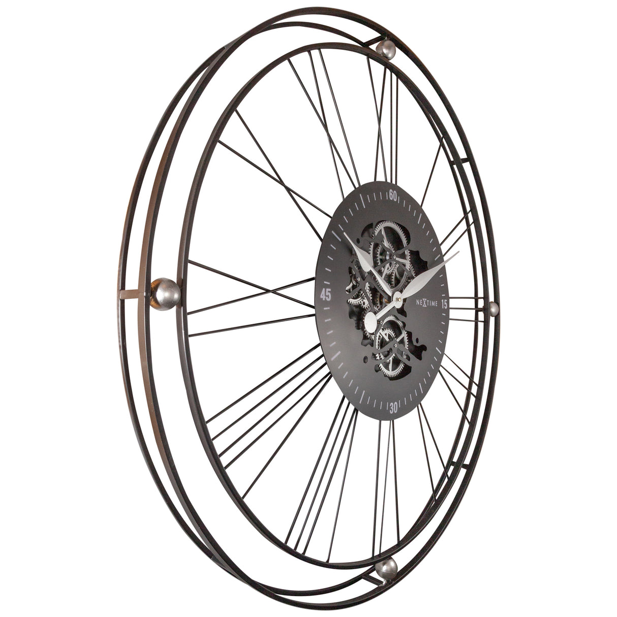 NEXTIME - Roman Gear Orologio da Parete XXL 90,5cm 3260ZI