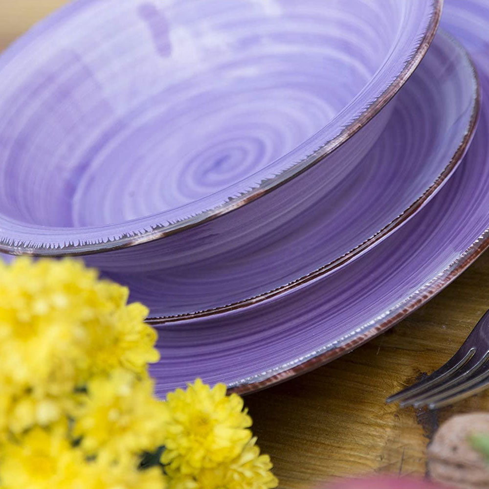 VILLA D'ESTE HOME TIVOLI - Baita Table Service Plates 18 Pieces 2171740