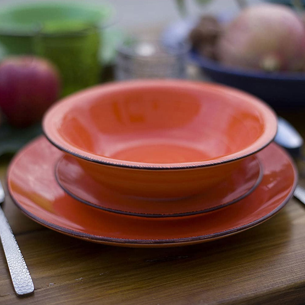 VILLA D'ESTE HOME TIVOLI - Baita Table Service Plates 18 Pieces 2171740