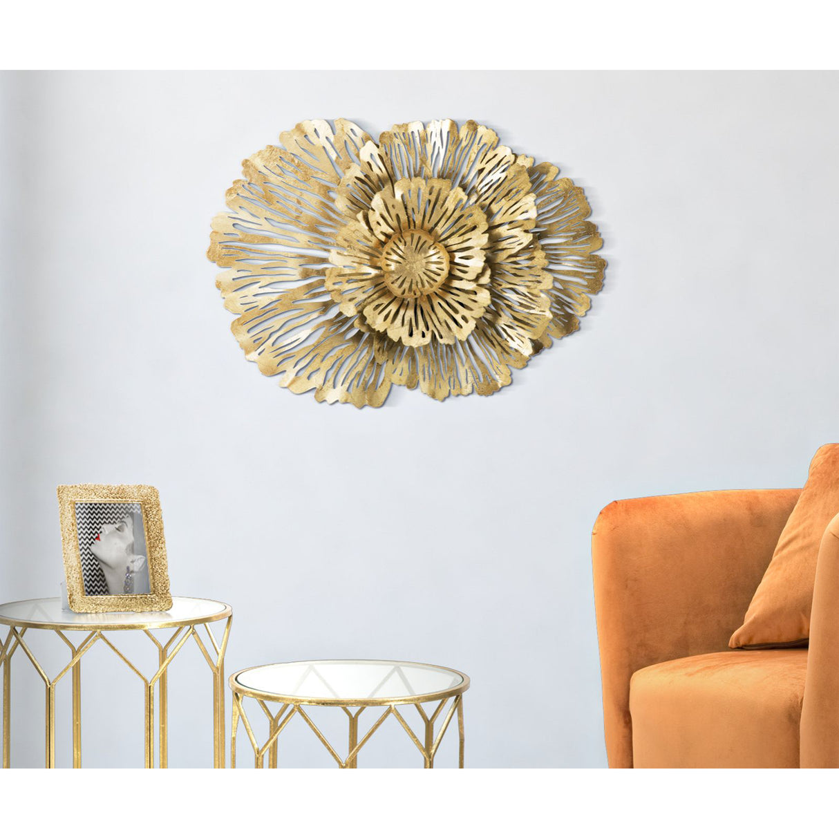 MAURO FERRETTI Decorative Panel Iron Wall Decoration 52.5x40cm