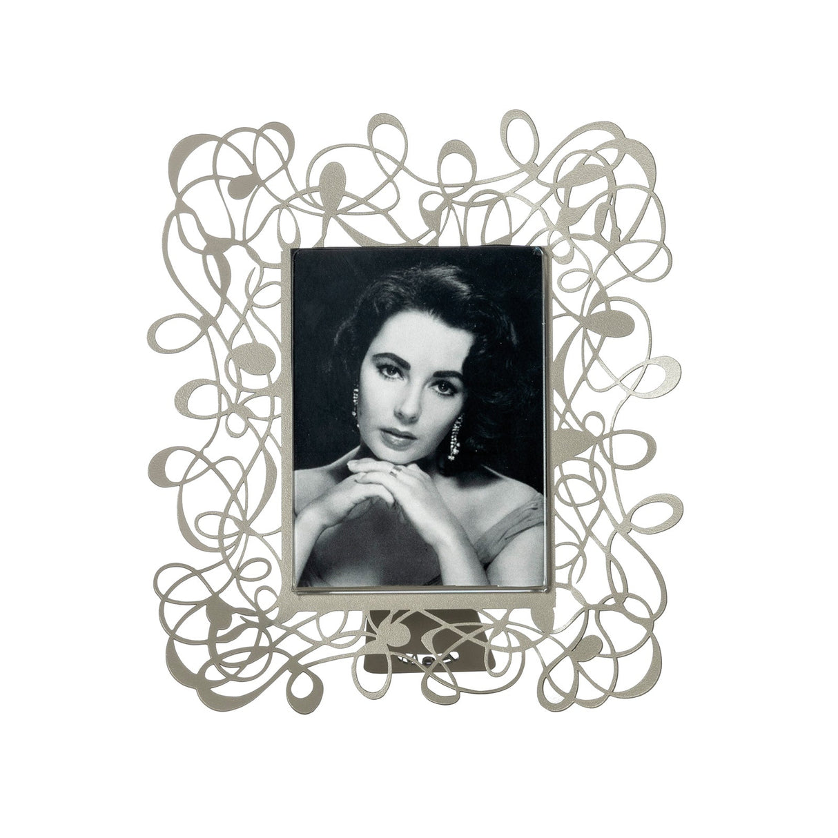 ARTI & MESTIERI Portafoto di Design Scarabocchio Piccolo Sabbia