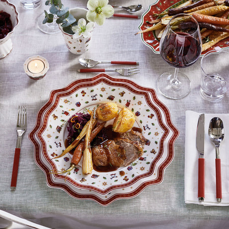 VILLEROY & BOCH Toy's Delight Piatto Torta Segnaposto 35cm Porcellana Tavola di Natale