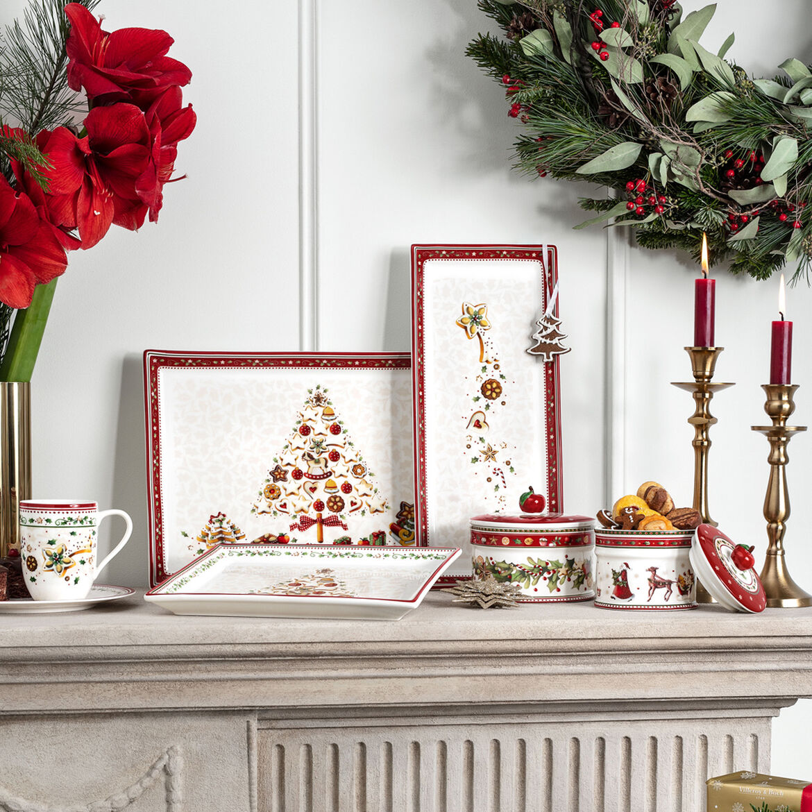 VILLEROY & BOCH Winter Bakery Delight Piatto Pasticcini 39x27cm Tavola di Natale